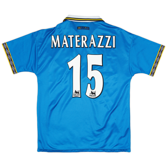 1997-99 Everton Home Shirt Materazzi #15 - 7/10 - (L)