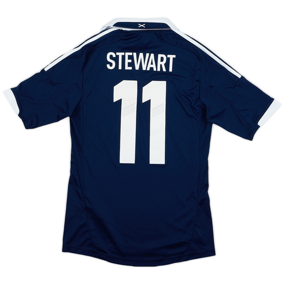 2011-13 Scotland Home Shirt Stewart #11 - 9/10 - (S)