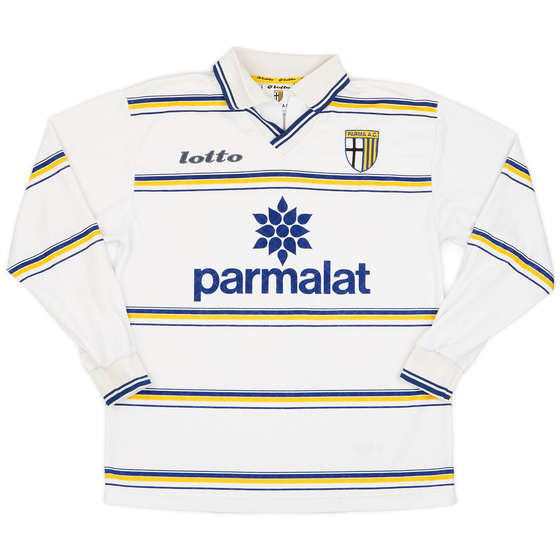 1998-99 Parma Primavera Away L/S Shirt #11 - 9/10 - (L)