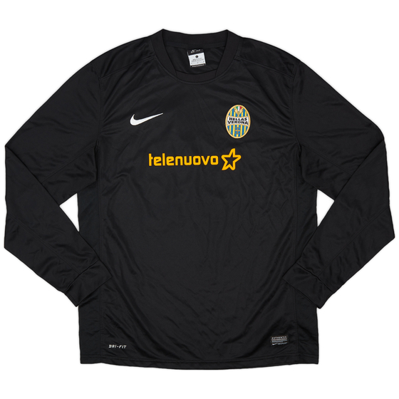 2013-14 Hellas Verona Third L/S Shirt #15 - 8/10- (L)