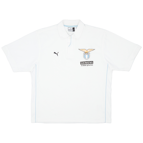 2000-01 Lazio Puma Polo Shirt - 8/10 - (S)