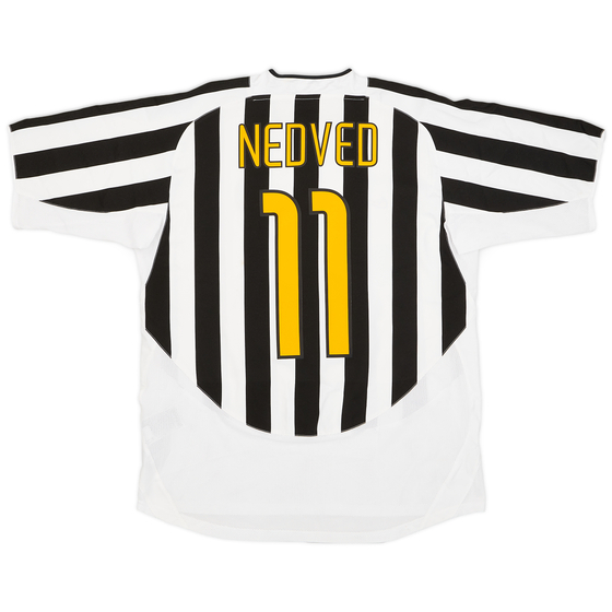 2003-04 Juventus Home Shirt Nedved #11 - 9/10 - (L)