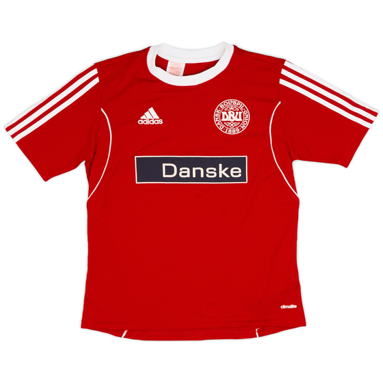 2013-14 Denmark adidas Fodboldskole Training Shirt - 8/10 - (XL.Boys)