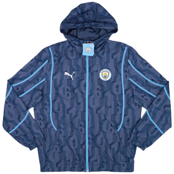 2024-25 Manchester City Puma Pre-Match Hooded Jacket