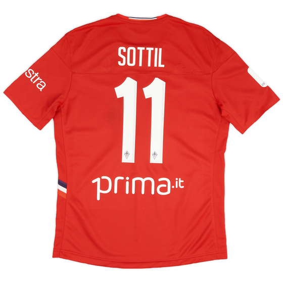 2019-20 Fiorentina Match Issue Fifth Shirt Sottil #11 - 5/10 - (L)