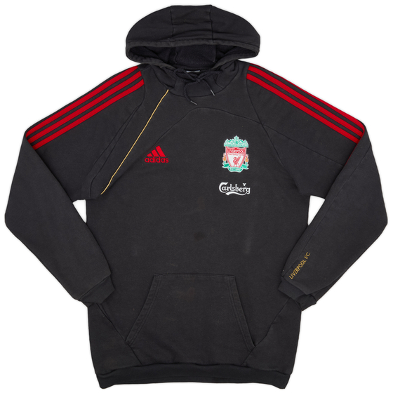 2009-10 Liverpool adidas Hooded Top - 5/10 - (M)