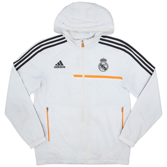 2013-14 Real Madrid adidas Hooded Track Jacket - 5/10 - (XS)