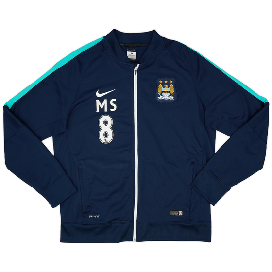 2015-16 Manchester City Nike Track Jacket MS #8 - 9/10 - (XL)