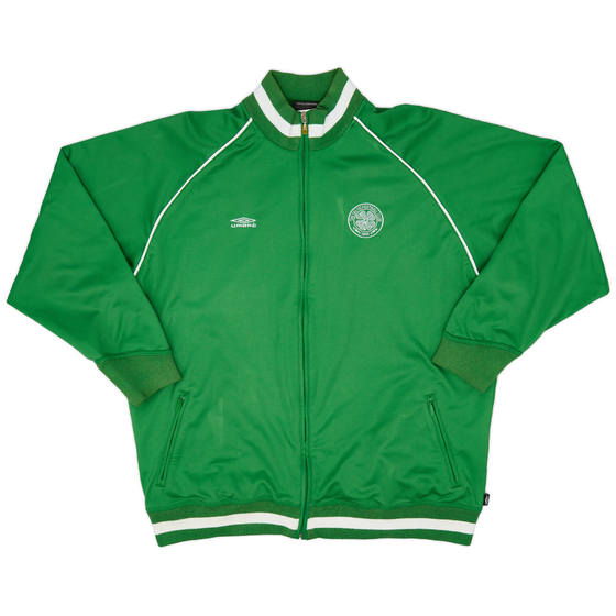 2000-01 Celtic Umbro Track Jacket - 8/10 - (XL)