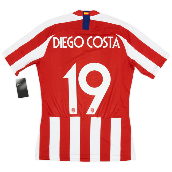 2019-20 Atletico Madrid Player Issue Vaporknit Domestic Home Shirt Diego Costa #19 (M)