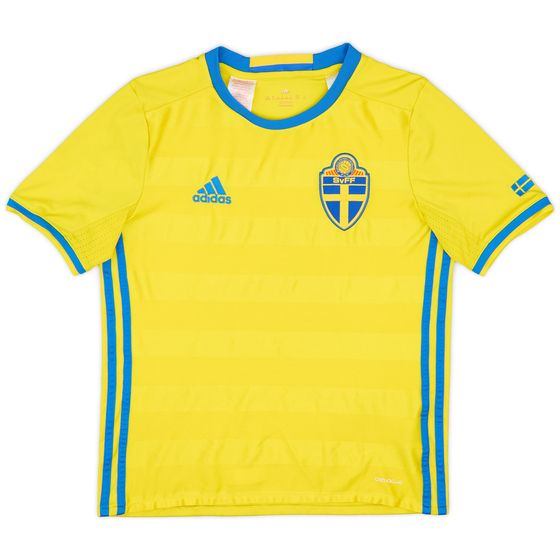 2016-17 Sweden Home Shirt - 6/10 - (L.Boys)
