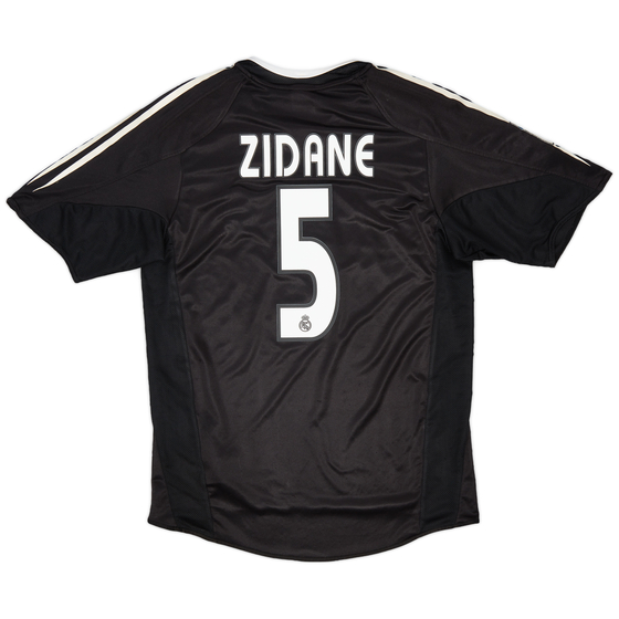 2004-05 Real Madrid Away Shirt Zidane #5 - 8/10 - (S)