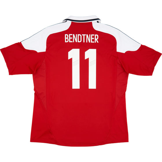 2012-13 Denmark Home Shirt Bendtner #11 - 9/10 - (XL)