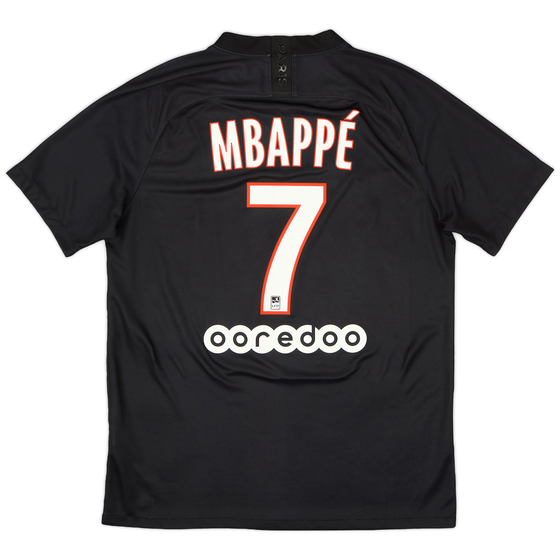 2019-20 Paris Saint-Germain Fourth Shirt Mbappe #7 - 9/10 - (L)