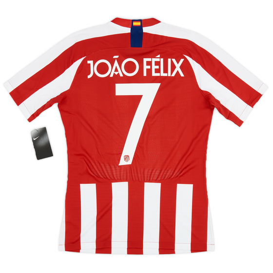 2019-20 Atletico Madrid Player Issue Vaporknit Domestic Home Shirt João Félix #7 (M)