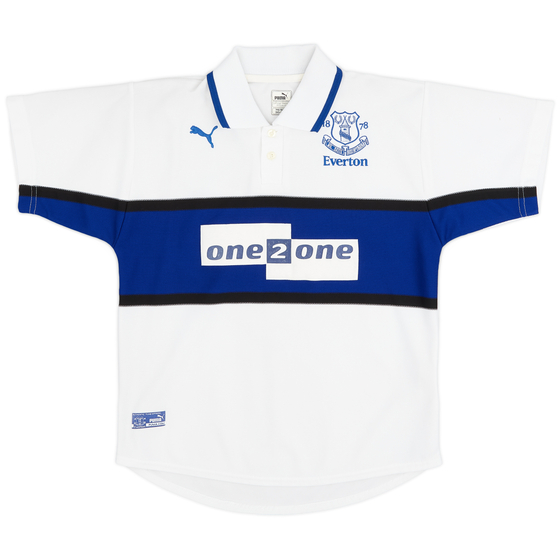 2000-01 Everton Third Shirt - 9/10 - (M.Boys)