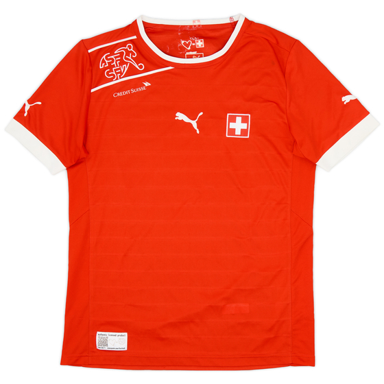 2012-13 Switzerland Home Shirt - 8/10 - (M)