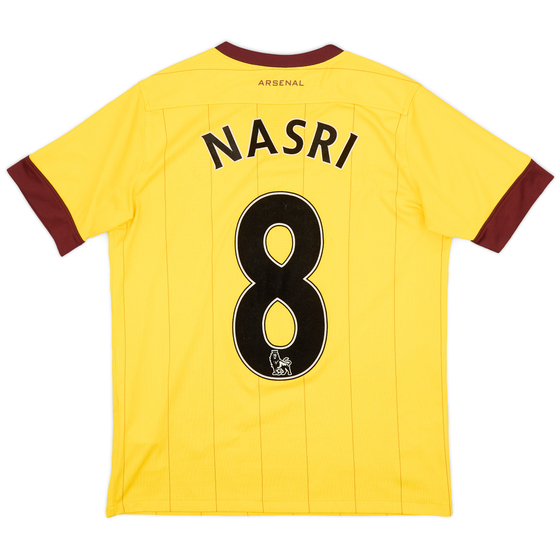 2010-13 Arsenal Away Shirt Nasri #8 - 9/10 - (L.Boys)