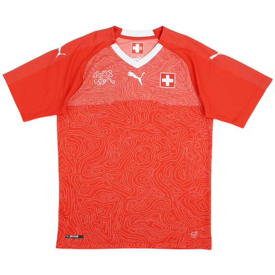 2018-20 Switzerland Home Shirt - 6/10 - (M)