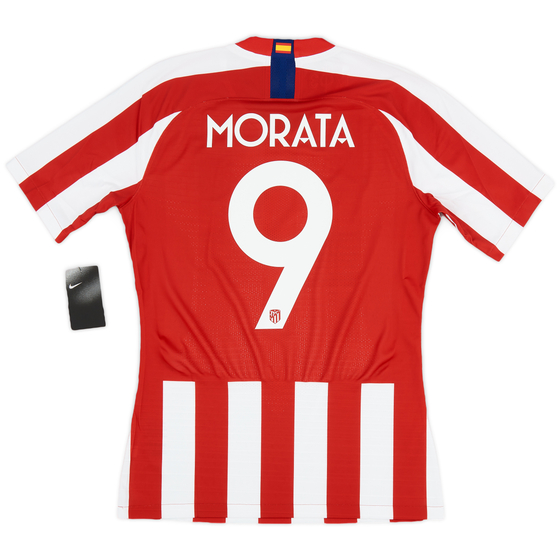 2019-20 Atletico Madrid Player Issue Vaporknit Domestic Home Shirt Morata #9 (M)