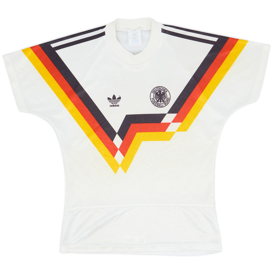 1988-90 West Germany Home Shirt - 8/10 - (XL.Boys)
