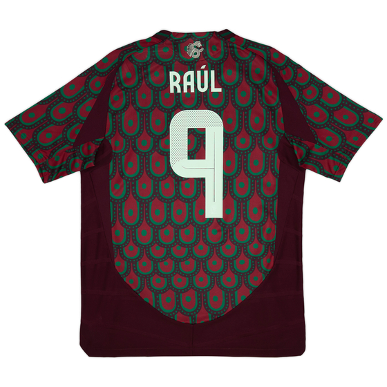 2024-25 Mexico Authentic Home Shirt Raul #9