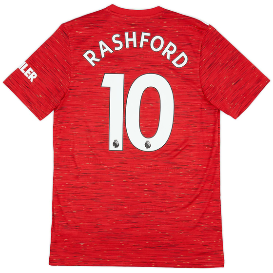 2020-21 Manchester United Home Shirt Rashford #10 (M)