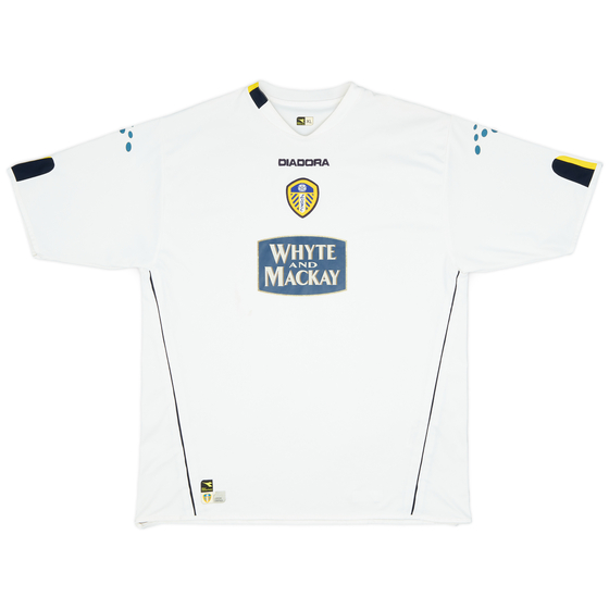 2004-05 Leeds United Home Shirt - 6/10 - (XL)