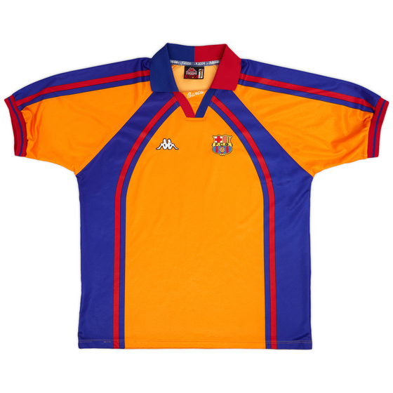 1997-98 Barcelona European Away Shirt - 8/10 - (XL)