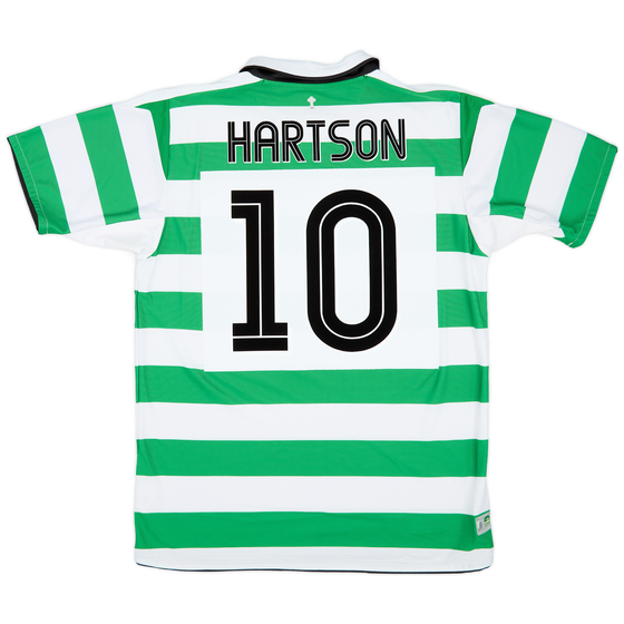 2004-05 Celtic Home Shirt Hartson #10 - 7/10 - (L)