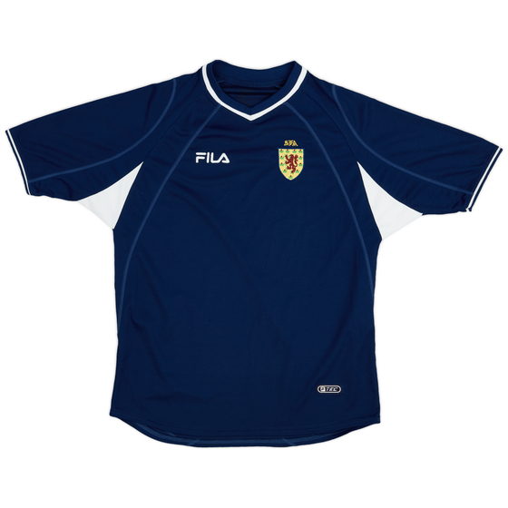 2000-02 Scotland Home Shirt - 8/10 - (L)