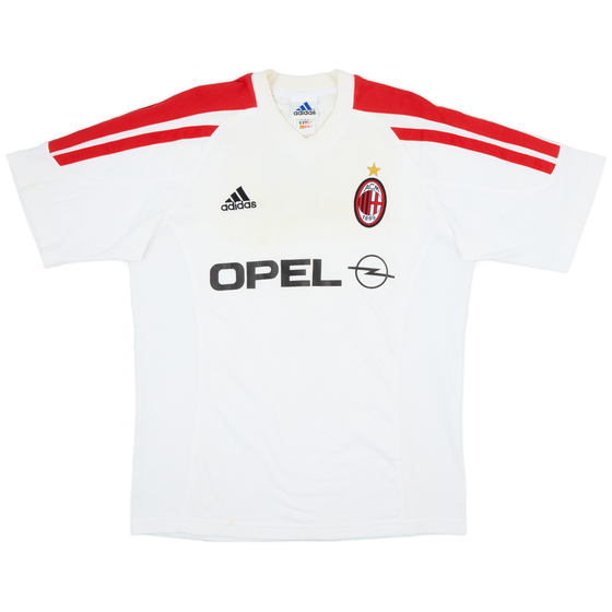 2000-02 AC Milan adidas Training Shirt - 7/10 - (M/L)