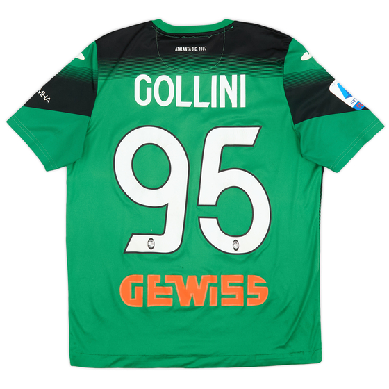 2019-20 Atalanta GK S/S Shirt Gollini #95 - 6/10 - (XL.Boys)