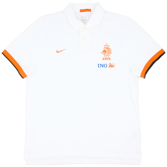 2012-14 Netherlands Nike Polo Shirt - 8/10 - (XL)