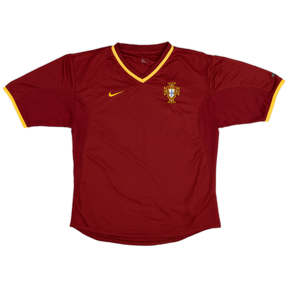 2000-02 Portugal Home Shirt - 9/10 - (XL.Boys)
