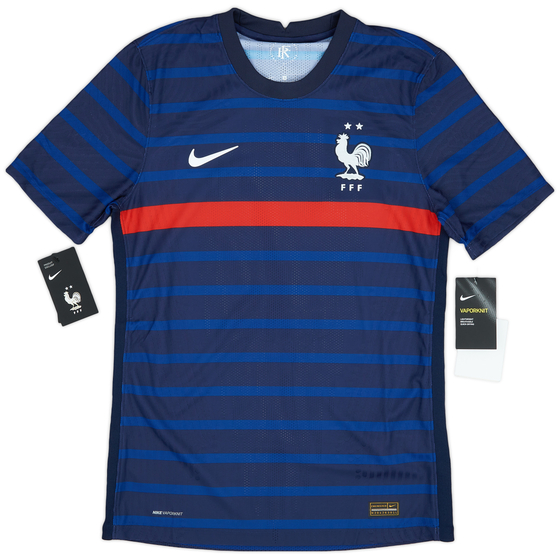 2020-21 France Authentic Home Shirt (S)