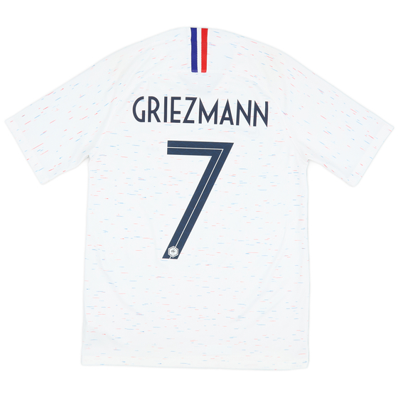 2018 France Away Shirt Griezmann #7 - 10/10 - (S)