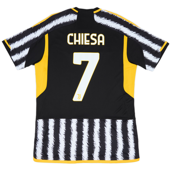 2023-24 Juventus Home Shirt Chiesa #7