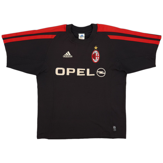 2001-02 AC Milan adidas Training Shirt - 4/10 - (S/M)