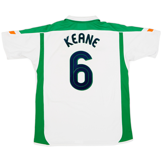 2003-05 Ireland Away Shirt Keane #6 - 9/10 - (XL)