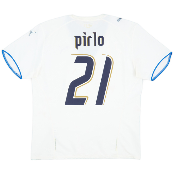 2006 Italy Away Shirt Pirlo #21 - 5/10 - (L)