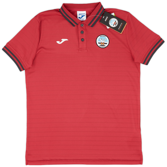 2022-23 Swansea Joma Polo T-Shirt (2XS)