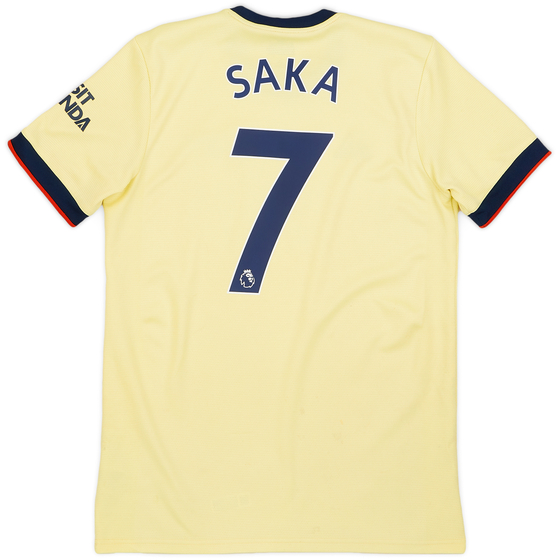 2021-22 Arsenal Away Shirt Saka #7 - 6/10 - (M)