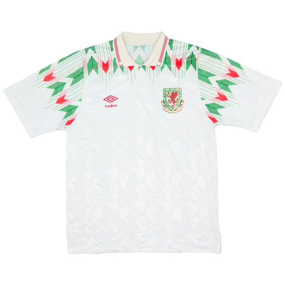 1990-92 Wales Away Shirt - 7/10 - (M)