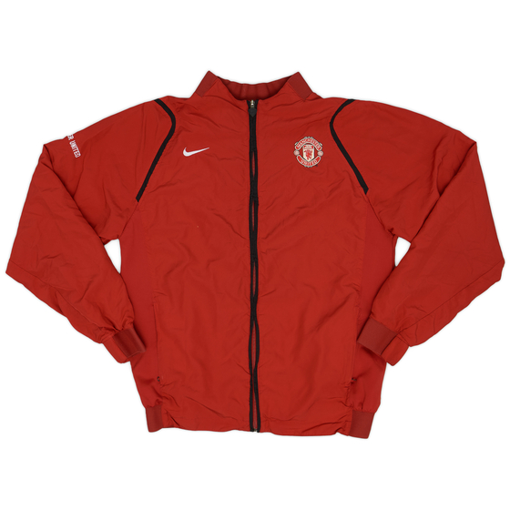2006-07 Manchester United Nike Woven Track Jacket - 9/10 - (L)