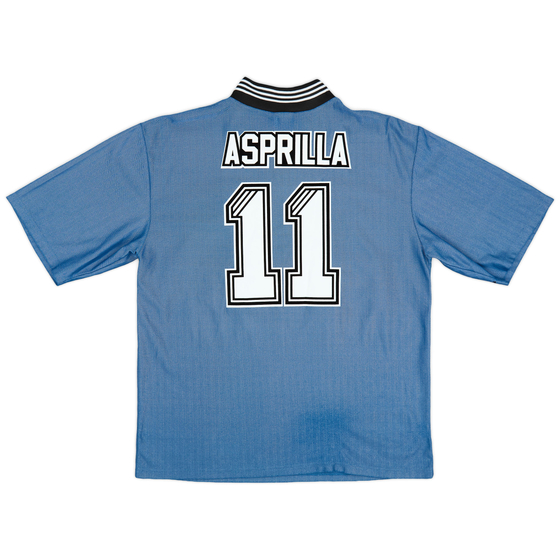 1996-97 Newcastle Away Shirt Asprilla #11 - 8/10 - (XL)