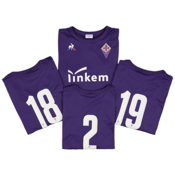 2015-17 Fiorentina Le Coq Sportif Training Shirt # - 7/10 - (12 Years)