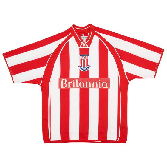 2001-03 Stoke City Home Shirt - 6/10 - (S)