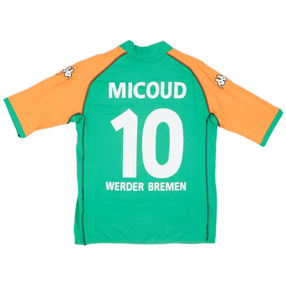2003-04 Werder Bremen Home Shirt Micoud #10 - 6/10 - (XL)