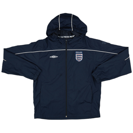 2007-09 England Umbro Hooded Rain Jacket - 9/10 - (XL.Boys)